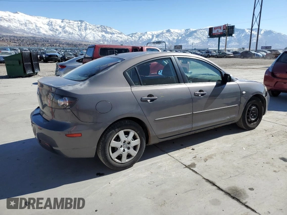 2008 Mazda 3 i Sport with VIN JM1BK12F281101816, listed as a Copart auction lot 47500805 with 288,378 mi miles and Salvage Title. Bid and sale history available at DreamBid. Image 3.