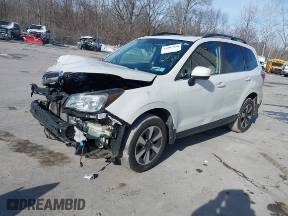 2018 Subaru Forester Limited with VIN JF2SJAJC2JH535484, listed as a IAAI auction lot 41587820 with 91,917 mi miles. Bid and sale history available at carsss.com. Image 19.