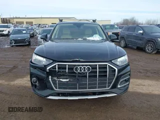 2021 Audi Q5 Premium Plus with VIN WA1BAAFY5M2013887, listed as a IAAI auction lot 41569563 with 79,663 mi miles and . Bid and sale history available at DreamBid. Image 12.