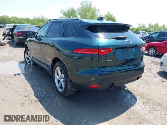 2017 Jaguar F-Pace 35t Premium with VIN SADCJ2BV1HA091739, listed as a IAAI auction lot 42275098 with 108,888 mi miles and . Bid and sale history available at DreamBid. Image 3.