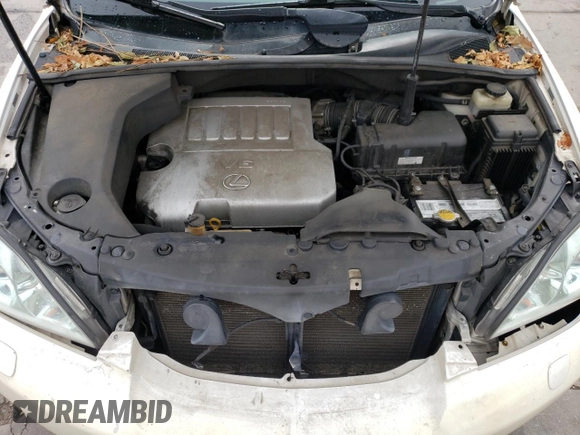 2007 Lexus RX 350 with VIN 2T2HK31UX7C038993, listed as a Copart auction lot 51102885 with 255,208 mi miles and Salvage Title. Bid and sale history available at DreamBid. Image 13.