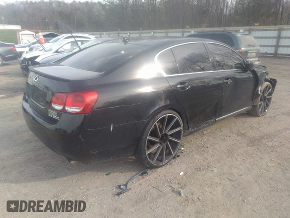 2007 Lexus GS 350 with VIN JTHBE96S970028301, listed as a IAAI auction lot 36024412 with 200,792 mi miles and . Bid and sale history available at DreamBid. Image 4.
