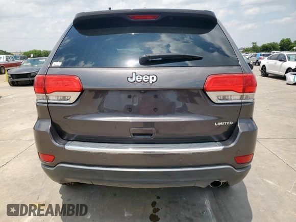 2017 Jeep Grand Cherokee Limited with VIN 1C4RJEBG4HC678756, listed as a Copart auction lot 59109565 with 77,505 mi miles and Salvage title. Bid and sale history available at DreamBid. Image 6.