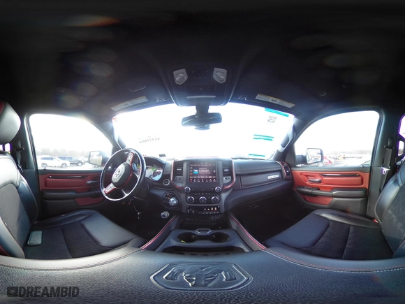 2019 Ram 1500 Rebel with VIN 1C6SRFET5KN753654, listed as a IAAI auction lot 41421884 with 90,255 mi miles. Bid and sale history available at carsss.com. Image 18.