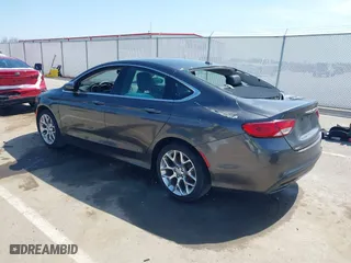 2015 Chrysler 200 C with VIN 1C3CCCEG9FN530575, listed as a IAAI auction lot 41862387 with 190,580 mi miles. Bid and sale history available at carsss.com. Image 3.