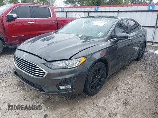 2019 Ford Fusion SE with VIN 3FA6P0HD1KR193748, listed as a IAAI auction lot 41889847 with 106,223 mi miles. Bid and sale history available at carsss.com. Image 18.