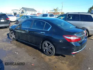2016 Honda Accord Sport with VIN 1HGCR2F54GA025555, listed as a IAAI auction lot 41578350 with 100,440 mi miles and . Bid and sale history available at DreamBid. Image 3.