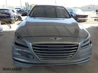 2017 Genesis G80 3.8L with VIN KMHGN4JE2HU182446, listed as a Copart auction lot 48082765 with 98,332 mi miles and Clean Title. Bid and sale history available at carsss.com. Image 5.