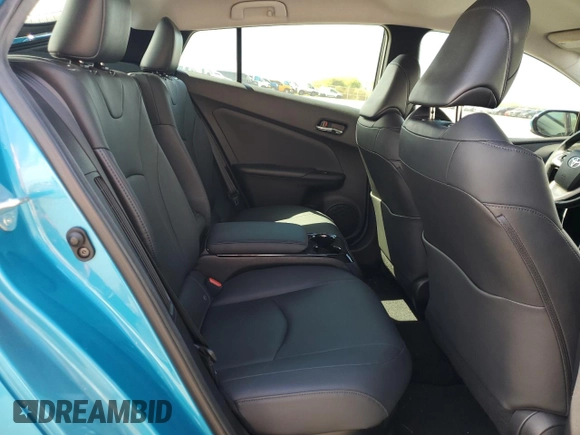 2018 Toyota Prius Plus with VIN JTDKARFP3J3093322, listed as a Copart auction lot 45608465 with 75,442 mi miles and Salvage Title. Bid and sale history available at DreamBid. Image 10.