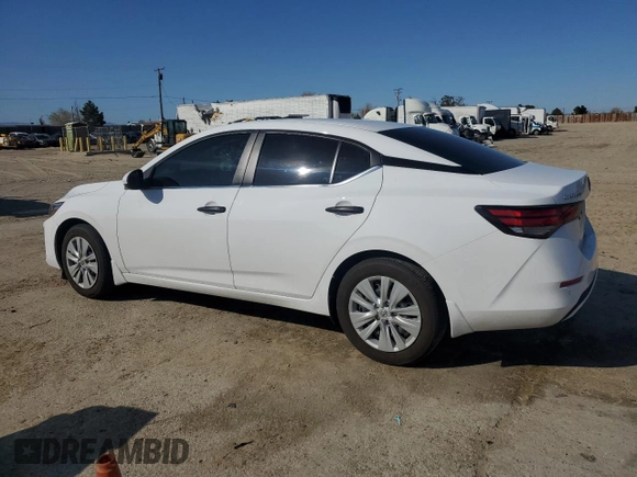 2024 Nissan Sentra S with VIN 3N1AB8BV1RY363886, listed as a Copart auction lot 49646425 with 14,732 mi miles and Salvage Title. Bid and sale history available at carsss.com. Image 2.