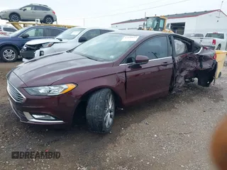 2017 Ford Fusion SE with VIN 3FA6P0HD9HR222003, listed as a IAAI auction lot 42498814 with 113,236 mi miles and . Bid and sale history available at DreamBid. Image 17.