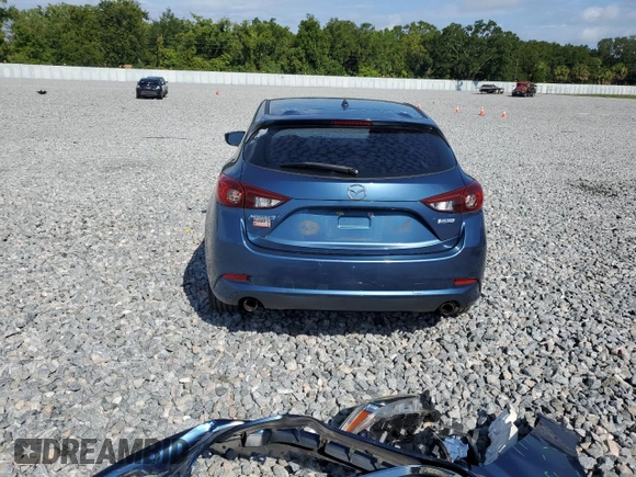 2017 Mazda 3 Touring z VIN JM1BN1L7XH1102372, wystawiony jako Copart lot #61180195 z przebiegiem 57 606 mil mil oraz Szkoda całkowita • Salvage title. Historia ofert i sprzedaży dostępna na DreamBid. Obrazek 6.