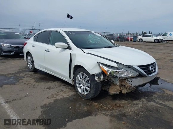 2016 Nissan Altima 2.5 S with VIN 1N4AL3AP6GN366587, listed as a IAAI auction lot 41836954 with 169,001 mi miles. Bid and sale history available at carsss.com. Image 1.