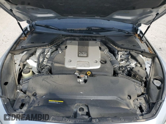 2015 Infiniti Q50 with VIN JN1BV7AP4FM356843, listed as a Copart auction lot 53702855 with 110,914 mi miles and Salvage title. Bid and sale history available at DreamBid. Image 12.