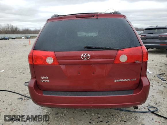 2010 Toyota Sienna XLE with VIN 5TDYK4CC6AS310341, listed as a Copart auction lot 50809875 with 232,115 mi miles and Clean Title. Bid and sale history available at carsss.com. Image 6.
