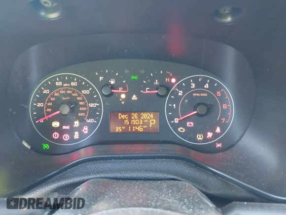 2019 Ram ProMaster City Cargo Tradesman z VIN ZFBHRFAB1K6N97741, wystawiony jako IAAI lot #41172462 z przebiegiem 151 903 mil mil oraz . Historia ofert i sprzedaży dostępna na DreamBid. Obrazek 15.