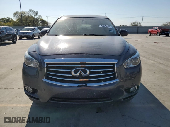 2013 Infiniti JX35 with VIN 5N1AL0MN8DC317994, listed as a Copart auction lot 76059494 with 164,953 mi miles and Clean Title. Bid and sale history available at carsss.com. Image 5.