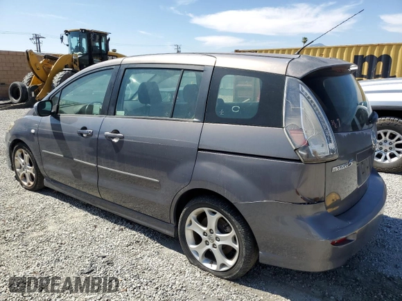 2009 Mazda 5 Sport with VIN JM1CR29L990345262, listed as a Copart auction lot 56575454 with Not Provided miles and Salvage Title. Bid and sale history available at DreamBid. Image 2.