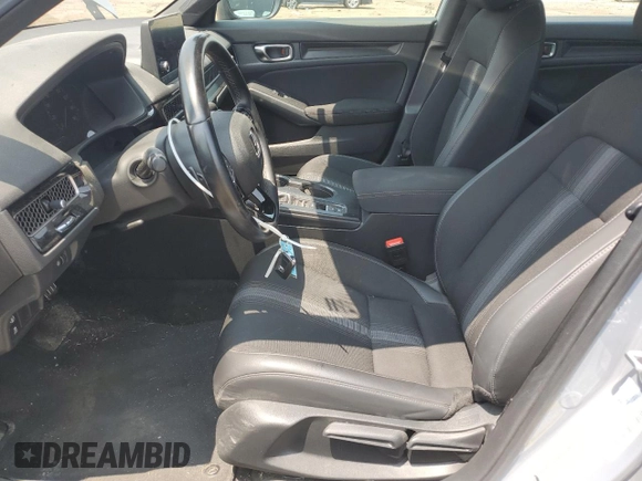 2023 Honda Civic Sport with VIN 2HGFE2F51PH510620, listed as a Copart auction lot 62756535 with 59,625 mi miles and Salvage title. Bid and sale history available at DreamBid. Image 7.