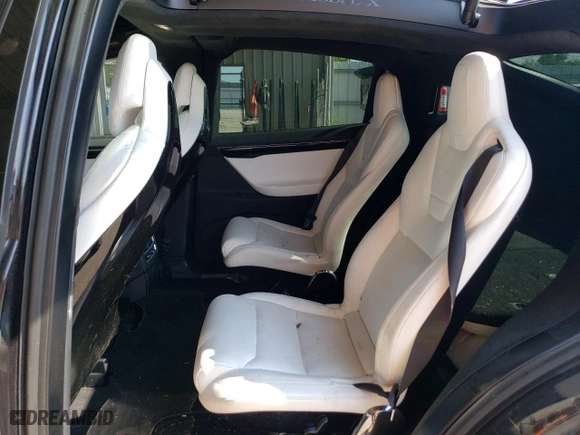 2017 Tesla Model X P100D with VIN 5YJXCBE49HF039938, listed as a Copart auction lot 62788164 with NaN miles and Salvage Title. Bid and sale history available at carsss.com. Image 11.