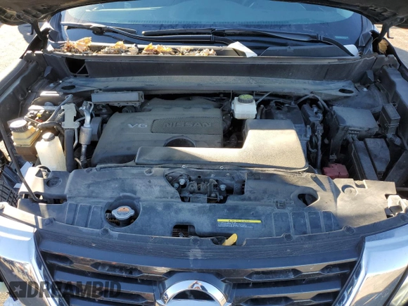 2020 Nissan Pathfinder S with VIN 5N1DR2AM0LC637392, listed as a Copart auction lot 83406504 with 82,841 mi miles and Salvage Title. Bid and sale history available at carsss.com. Image 14.