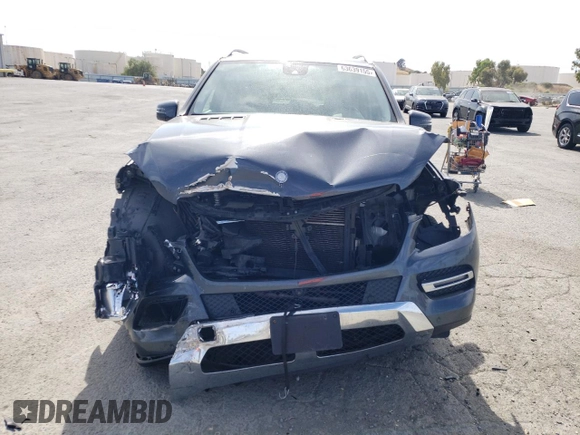 2015 Mercedes-Benz M 350 with VIN 4JGDA5JB8FA535538, listed as a Copart auction lot 63639155 with 121,045 mi miles and Salvage title. Bid and sale history available at DreamBid. Image 5.