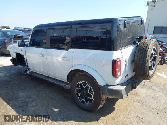 2024 Ford Bronco Outer Banks с VIN 1FMDE8BH3RLB55220, выставлен на аукционе IAAI как лот 42290827 с пробегом 9 415 миль миль и . История ставок и продаж доступна на DreamBid. Изображение 3.