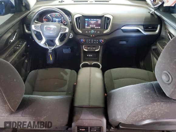 2024 GMC Terrain SLE with VIN 3GKALMEG0RL130101, listed as a Copart auction lot 58255165 with 9,511 mi miles and Salvage title. Bid and sale history available at DreamBid. Image 8.