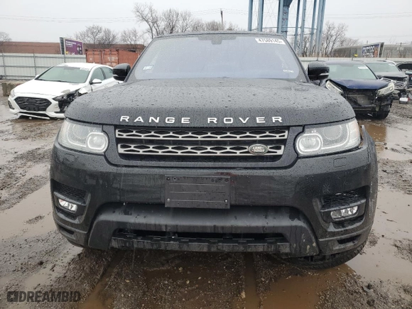 2016 Land Rover Range Rover Sport V6 SE with VIN SALWG2PF1GA592937, listed as a Copart auction lot 47589145 with 83,087 mi miles and Salvage Title. Bid and sale history available at carsss.com. Image 5.