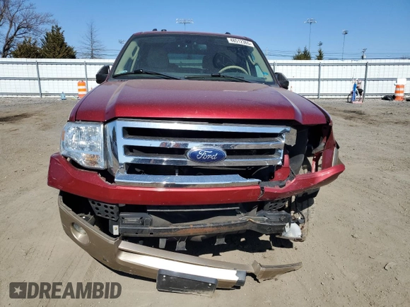 2014 Ford Expedition EL XLT with VIN 1FMJK1J59EEF51211, listed as a Copart auction lot 48512365 with 92,543 mi miles and Salvage Title. Bid and sale history available at carsss.com. Image 5.