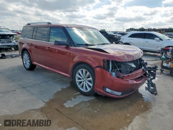2014 Ford Flex SEL z VIN 2FMGK5C81EBD18508, wystawiony jako Copart lot #56007955 z przebiegiem 202 598 mil mil oraz Szkody całkowita. Historia ofert i sprzedaży dostępna na DreamBid. Obrazek 4.