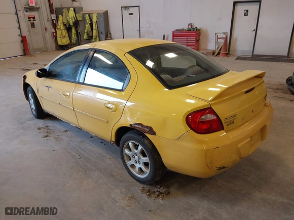 2004 Dodge Neon SXT with VIN 1B3ES56C14D621133, listed as a IAAI auction lot 42095446 with 147,120 mi miles. Bid and sale history available at carsss.com. Image 3.