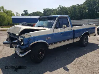1990 Ford F-150 with VIN 1FTDF15N7LNA52632, listed as a Copart auction lot 60468495 with 8,445 mi miles and Salvage title. Bid and sale history available at DreamBid. Image 1.