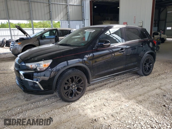 2017 Mitsubishi Outlander ES with VIN JA4AP3AU4HZ036519, listed as a Copart auction lot 56506095 with 100,275 mi miles and Clean title. Bid and sale history available at DreamBid. Image 1.