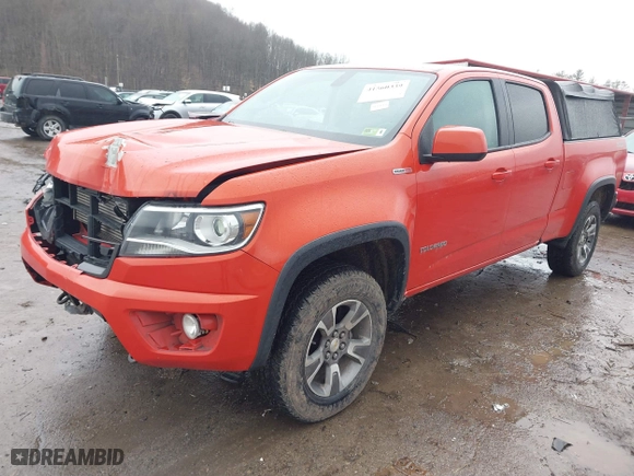 2016 Chevrolet Colorado 4WD Z71 with VIN 1GCPTDE15G1268559, listed as a IAAI auction lot 41560339 with 123,164 mi miles. Bid and sale history available at carsss.com. Image 18.
