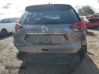 2017 Nissan Rogue SV with VIN JN8AT2MT2HW397929, listed as a Copart auction lot 63977555 with 84,059 mi miles and Salvage title. Bid and sale history available at DreamBid. Image 6.
