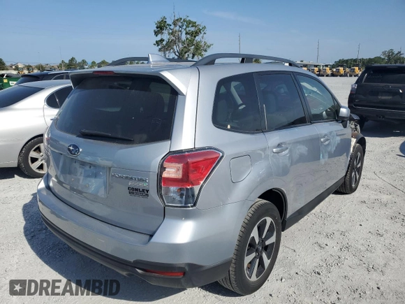 2017 Subaru Forester Premium with VIN JF2SJAEC9HH591118, listed as a Copart auction lot 54606835 with 56,539 mi miles and Salvage Title. Bid and sale history available at carsss.com. Image 3.