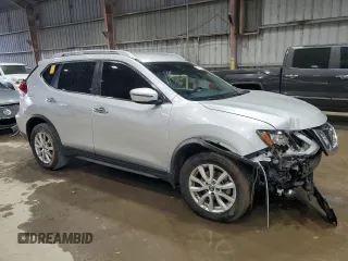 2020 Nissan Rogue SV with VIN JN8AT2MT4LW034721, listed as a Copart auction lot 57186515 with 91,686 mi miles and Salvage title. Bid and sale history available at DreamBid. Image 4.