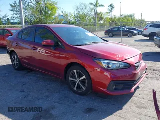 2022 Subaru Impreza Premium with VIN 4S3GKAD63N3606055, listed as a IAAI auction lot 41787174 with 37,512 mi miles and . Bid and sale history available at DreamBid. Image 1.