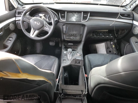 2019 Infiniti QX50 LUXE with VIN 3PCAJ5M13KF145250, listed as a Copart auction lot 87747055 with 0 mi miles and Salvage Title. Bid and sale history available at carsss.com. Image 8.