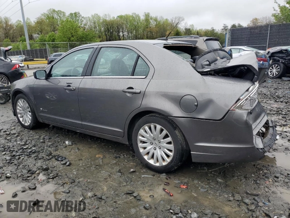 2010 Ford Fusion Hybrid with VIN 3FADP0L3XAR254079, listed as a Copart auction lot 52196855 with 118,015 mi miles and Salvage Title. Bid and sale history available at carsss.com. Image 2.