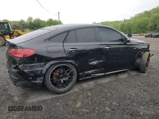 2024 Mercedes-Benz GLE 53 AMG with VIN 4JGFD6BB1RA997223, listed as a Copart auction lot 58154405 with 16,121 mi miles and Salvage title. Bid and sale history available at DreamBid. Image 3.