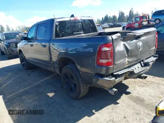 2019 Ram 1500 Big Horn/Lone Star with VIN 1C6SRFFTXKN681543, listed as a IAAI auction lot 41892943 with 86,105 mi miles. Bid and sale history available at carsss.com. Image 3.