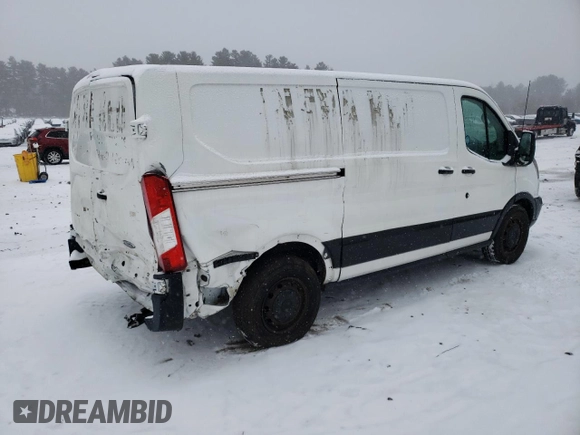 2015 Ford Transit Cargo with VIN 1FTNE1YM1FKB33321, listed as a Copart auction lot 44253035 with 103,609 mi miles and Salvage Title. Bid and sale history available at DreamBid. Image 3.