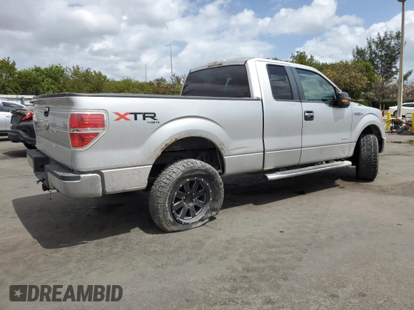 2011 Ford F-150 XL with VIN 1FTFX1ET5BFC23598, listed as a Copart auction lot 50999125 with 207,683 mi miles and Salvage Title. Bid and sale history available at carsss.com. Image 3.