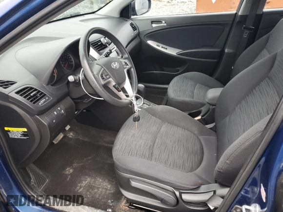 2015 Hyundai Accent GS with VIN KMHCT5AE0FU217489, listed as a Copart auction lot 51782615 with 134,936 mi miles and Salvage Title. Bid and sale history available at carsss.com. Image 7.