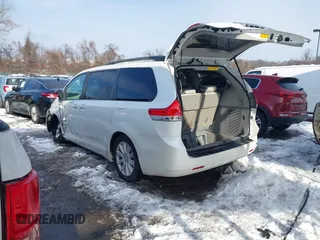 2013 Toyota Sienna XLE AAS with VIN 5TDYK3DC9DS380445, listed as a IAAI auction lot 41308312 with 174,325 mi miles and . Bid and sale history available at DreamBid. Image 3.