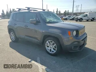 2017 Jeep Renegade Latitude with VIN ZACCJABB4HPE66423, listed as a Copart auction lot 53924625 with 97,922 mi miles and Salvage Title. Bid and sale history available at carsss.com. Image 14.