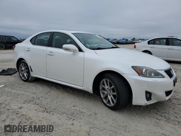 2011 Lexus IS 350 with VIN JTHCE5C20B5000786, listed as a Copart auction lot 42167155 with 149,372 mi miles and Salvage title. Bid and sale history available at DreamBid. Image 4.