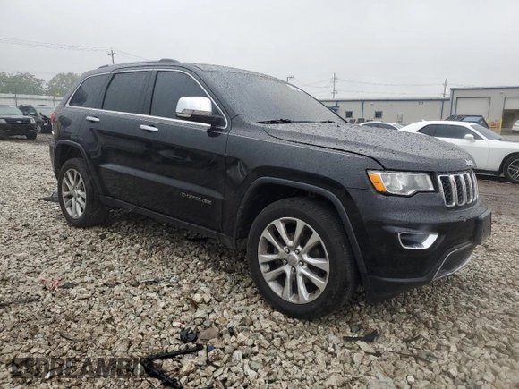 2017 Jeep Grand Cherokee Limited with VIN 1C4RJFBG3HC948906, listed as a Copart auction lot 59345775 with 148,055 mi miles and Salvage title. Bid and sale history available at DreamBid. Image 4.